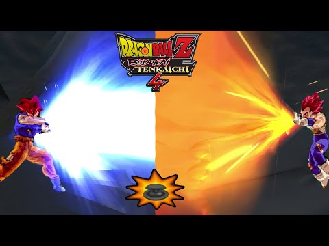 ALL DBS Characters Beam Struggles - DBZ Budokai Tenkaichi 4 Beta