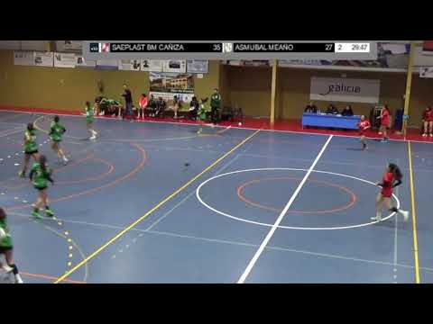 SENIOR FEMININO: SAEPLAST BM CAÑIZA - ASMUBAL MEAÑO