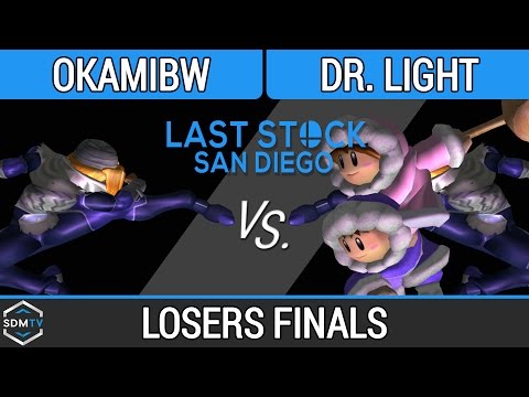 LSSD 94 - OkamiBW (Sheik) vs. Dr. Light (ICs/Sheik) - SSBM Losers Finals - Smash Melee