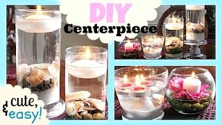 DIY Floating Candle Centerpiece For Your Quince, Wedding, Party, etc!
