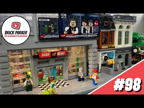 💥LEGO STADT UPDATE - Folge 98 - MOD/MOC Daily Bugle [3] (Lego 76178) Es geht weiter hoch hinaus!💥