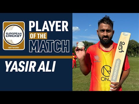 POTM Match 1: Y.Ali - CRO vs ESP | ECI Mediterranean Cup T20I, 2024 | 2 Aug 2024 | ECN24.044