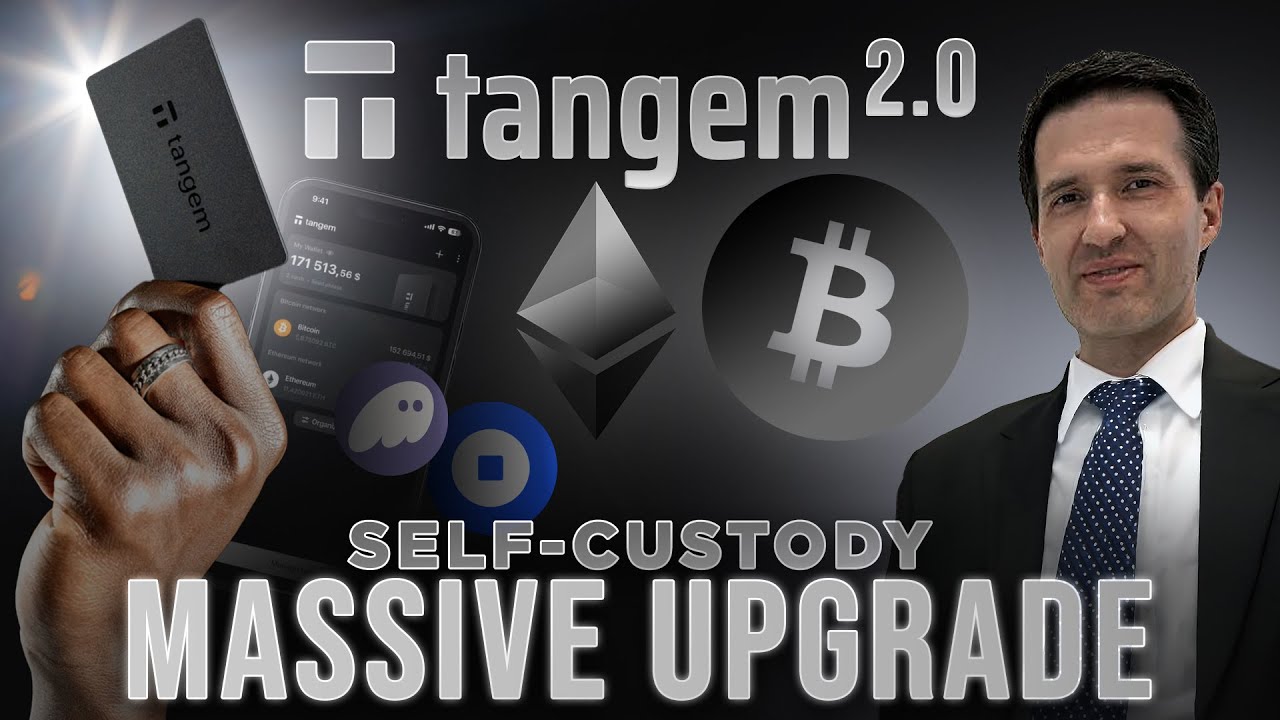 Tangem 2.0 Wallet Launches! ? New Self-Custody Upgrades INTERVIEW