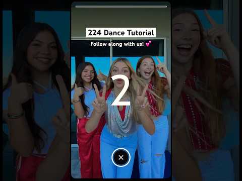 224 DANCE TREND TUTORIAL! 👀✨💃 | Triple Charm #Shorts