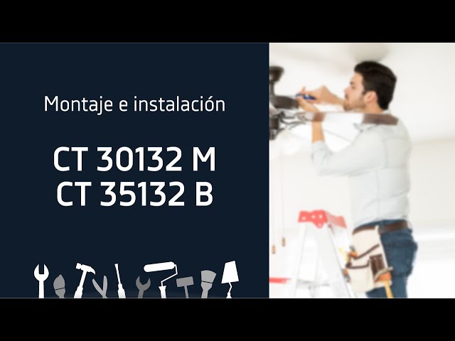 Orbegozo CT 30132 M Ventilador de Techo con Luz 60W video