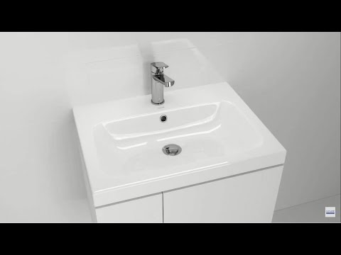 Миниатюра изображения товара Умывальник со смесителем Cersanit Carina 60В / S-UM-CAR60/1 + 63037