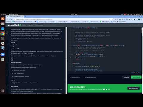Hacker Rank Basic Problem Circular Array Rotation