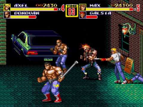 Let's Play Streets of Rage 2 (Full Playthrough)