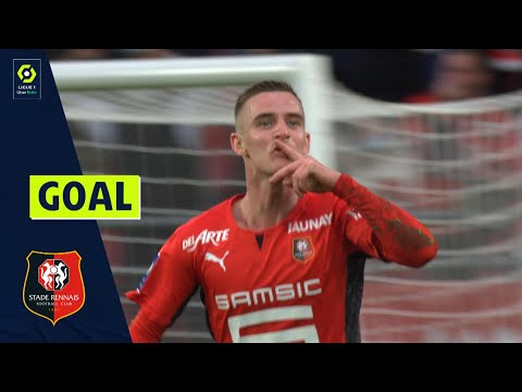 Goal Benjamin BOURIGEAUD (59' - SRFC) STADE RENNAIS FC - OGC NICE (1-2) 21/22