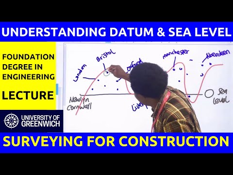 Understanding Datum and Sea Level in Surveying for Construction and Engineering