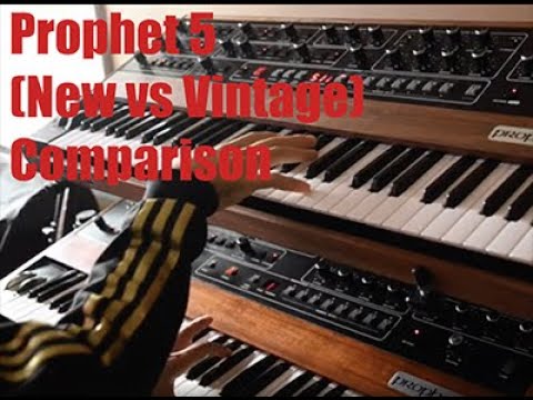Defect- PROPHET 5 (VINTAGE  VS  REISSUE ) REV 4 COMPARISON (Filtergate)