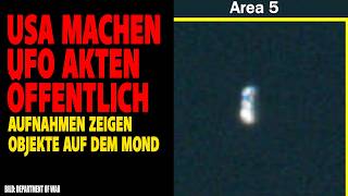 USA veröffentlichen UFO Akten - Fotos zeigen Objekte auf dem Mond