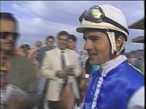 1993 Eddie Read Handicap - Post-race scales and winners circle