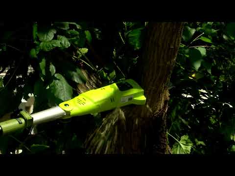 Sun Joe SWJ802E 9 FT 6 5 Amp Electric Pole Chain Saw with Adjustable Head