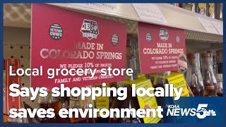 Local grocery store hopes to help the environment by shopping local