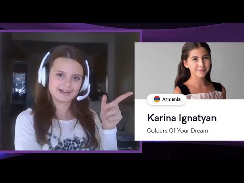🇦🇲 REACTION ARMENIA | KARINA IGNATYAN | COLOURS OF YOUR DREAM | JESC 2019