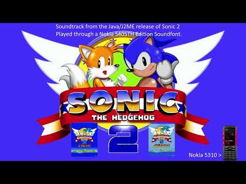 Sonic 2 Dash|Crash (Java|J2ME) - Full Soundtrack (Nokia S40 5TH Edition Soundfont)