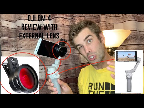 ★★★★☆ DJI OM 4 (Osmo 4) Gimbal Review - iPhone - NOT for external lens use (wide angle, real estate)