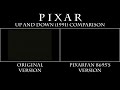 Pixar Up And Down 1991 Comparison