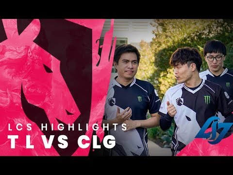 Team Liquid LoL W5 Day 1 - TL vs CLG Highlights