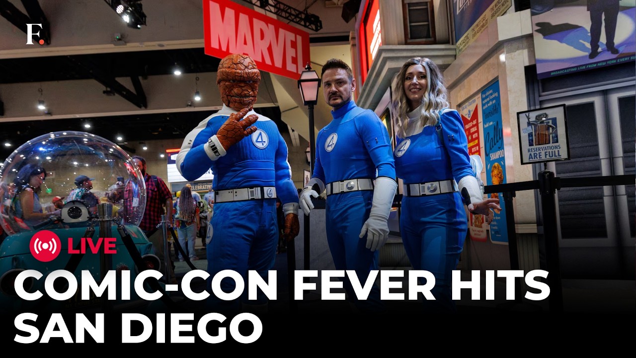 San Diego Comic-Con LIVE: Marvel and DC Fans Swarm San Diego Comic-Con