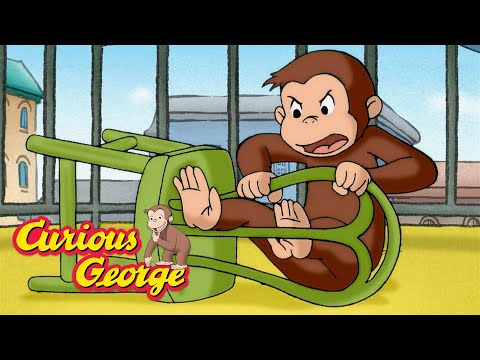 George Is Stuck! 🐵 Curious George 🐵 Kids Cartoon 🐵 Kids Movies