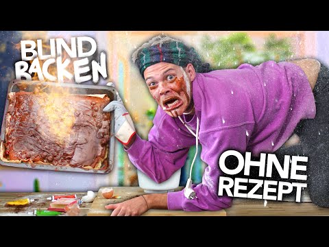 ICH VERSUCHE BLIND & OHNE REZEPT ZU BACKEN - Fail Deluxe | Joey's Jungle