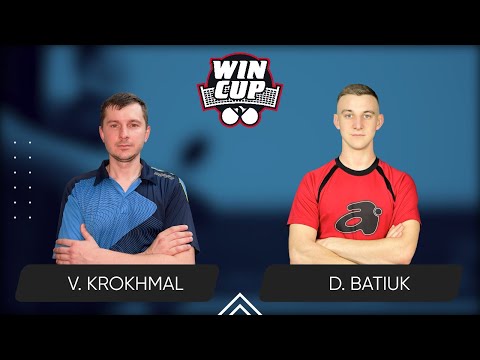 23:15 Vitalii Krokhmal - Dmytro Batiuk West 6 WIN CUP 08.05.2024 | TABLE TENNIS WINCUP