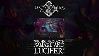 We helped both Samael and Lucifer! - Darksiders Genesis #Shorts