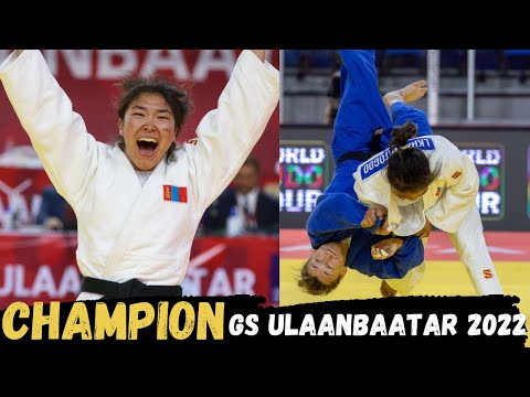 ENKHRIILEN LKHAGVATOGOO JUDO ULAANBATAR CHAMPION 2022 MONGOLIA JUDO
