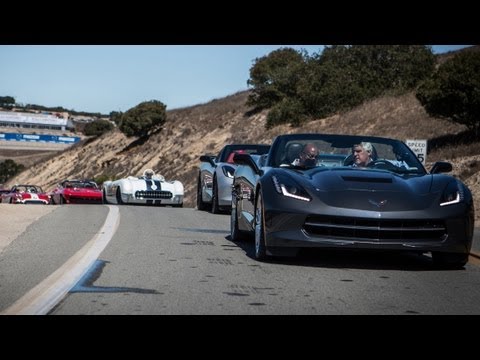 Pebble Beach Corvette Caravan