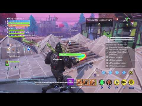 Fortnite Rette die Welt Deutsch - Der Bohnenplan - Save The World Gameplay RDW German