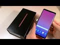 Смартфон Samsung Galaxy Note 9 6/128Gb Lavender фиолетовый - Видео