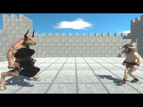 NEW Minotaur vs OLD Minotaur Animal Revolt Battle Simulator