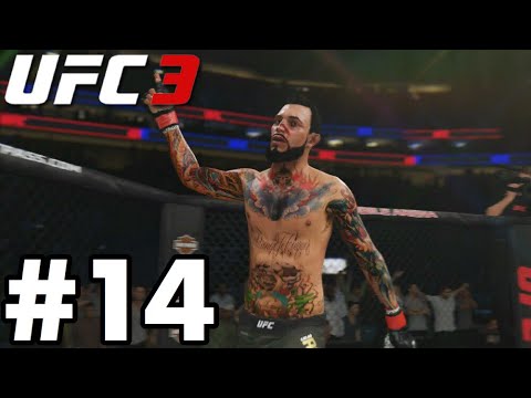 UFC 3 Featherweight Career Mode Walkthrough Part 14 - THE RETURN!