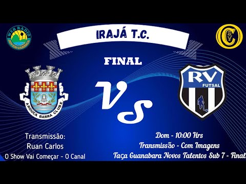 Arouca x Rv Futsal - Taça Guanabara Novos Talentos Sub 7 - Final AO VIVO COM IMAGENS