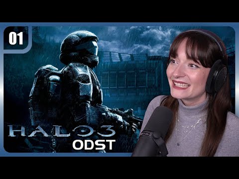 PREPARE TO DROP! My first HALO 3: ODST playthrough - Ep.1 | Let's Play