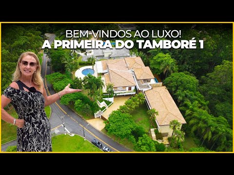 Casa com 6.300m² de terreno privativo - Residencial Tamboré 1