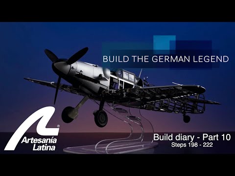 #BuildDiary | Official Messerschmitt BF109 G Build Diary (Chapter 10) | Artesanía Latina
