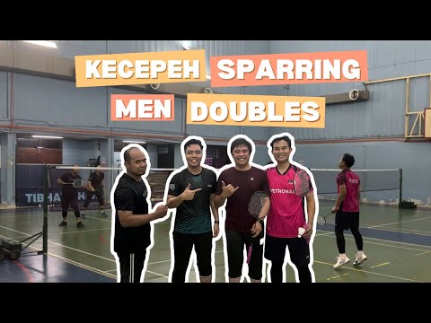 "Epic Badminton Duel: Intense Men’s Doubles Sparring at Kecepeh BC - A Thrilling Loss!"