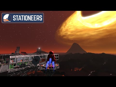 Stationeers Let's play modded Vulcan 26 Heating the furnace