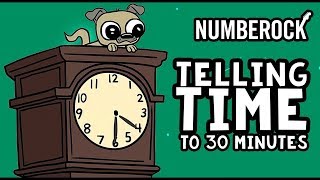 Download Lagu Telling Time to the Half Hour and Hour Song | 1st Grade u0026 2nd Grade Thumbnail