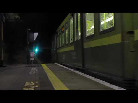 DART class 8300/8100 leaving glenageary  but my camera died