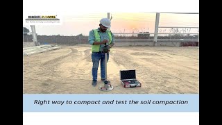 Plate load test | Earth compaction | Floor settlement problem solved