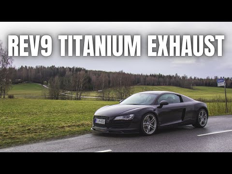 Rev9 Titanium Exhaust - Audi R8 V8