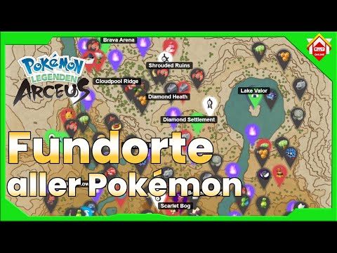 So findet ihr jedes Pokemon in der Hisui Region - Pokemon Legenden Arceus