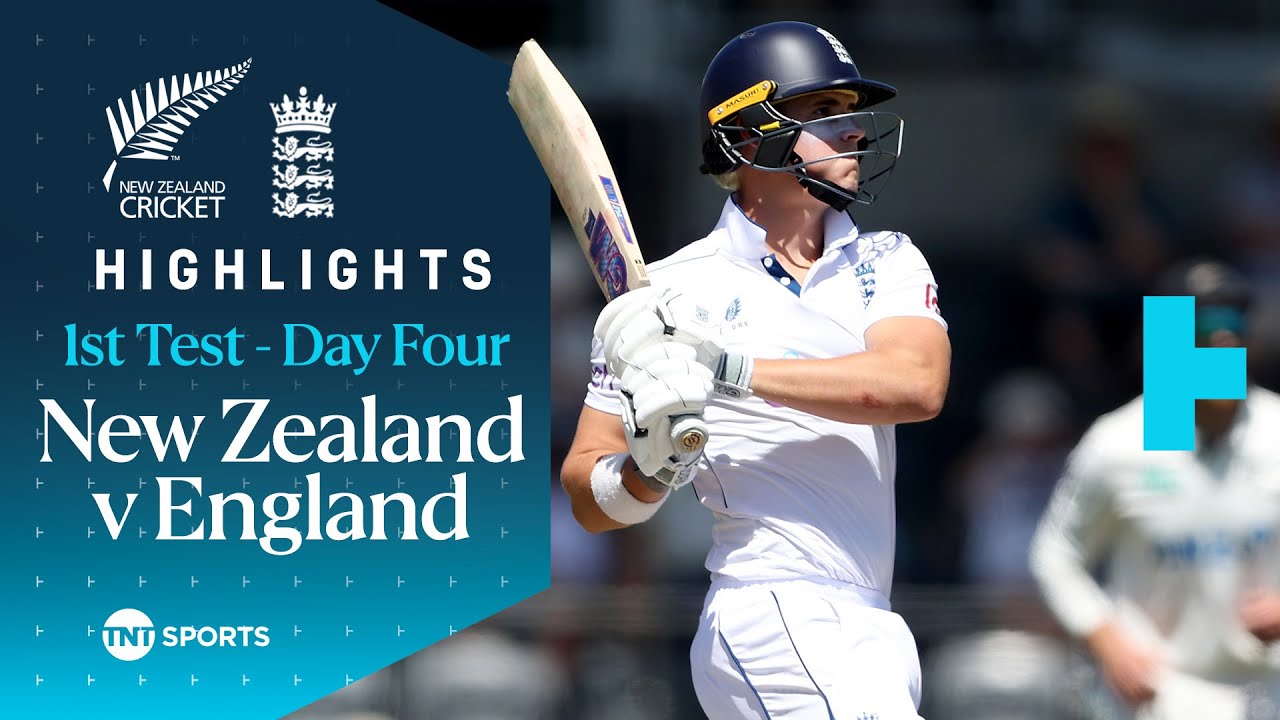 New Zealand vs England 1st Test (Day 4) 🏏 | Bethell Leads England To Win 🔥 | TNT Cricket Highlights