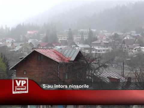 S-au întors ninsorile