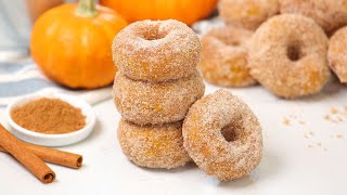 Pumpkin Spice Donuts | Delicious Fall Baking