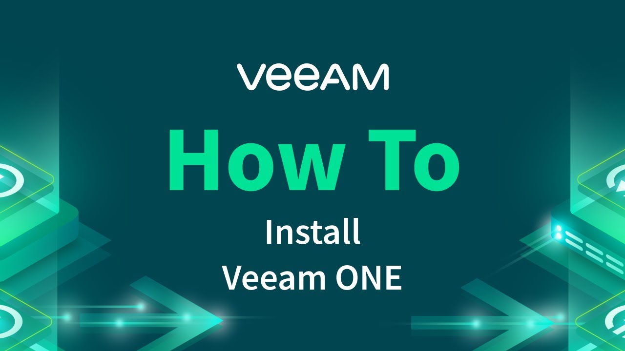 How to install Veeam ONE  video